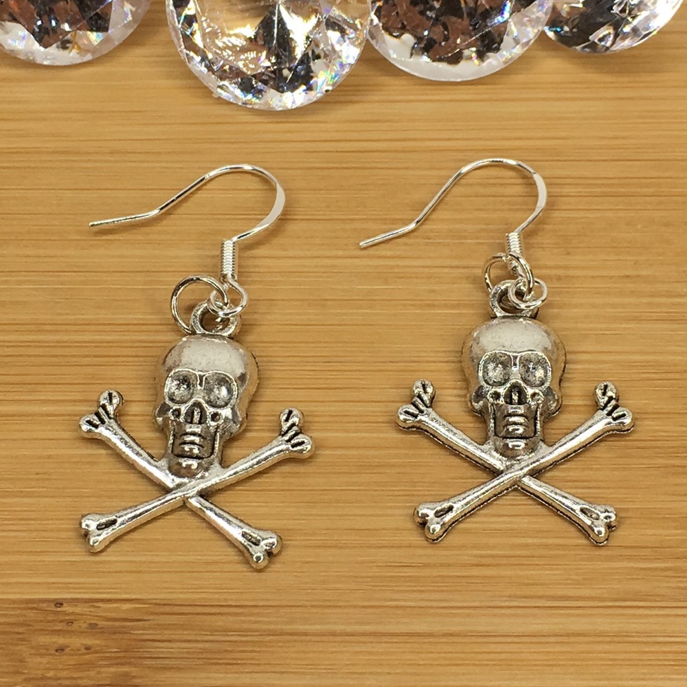 Skull and Crossbones Earrings
